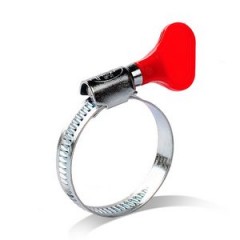 Хомут обжимной 16 25 мм нержавеющая сталь