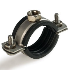 Хомуты для труб нержавеющие с гайками